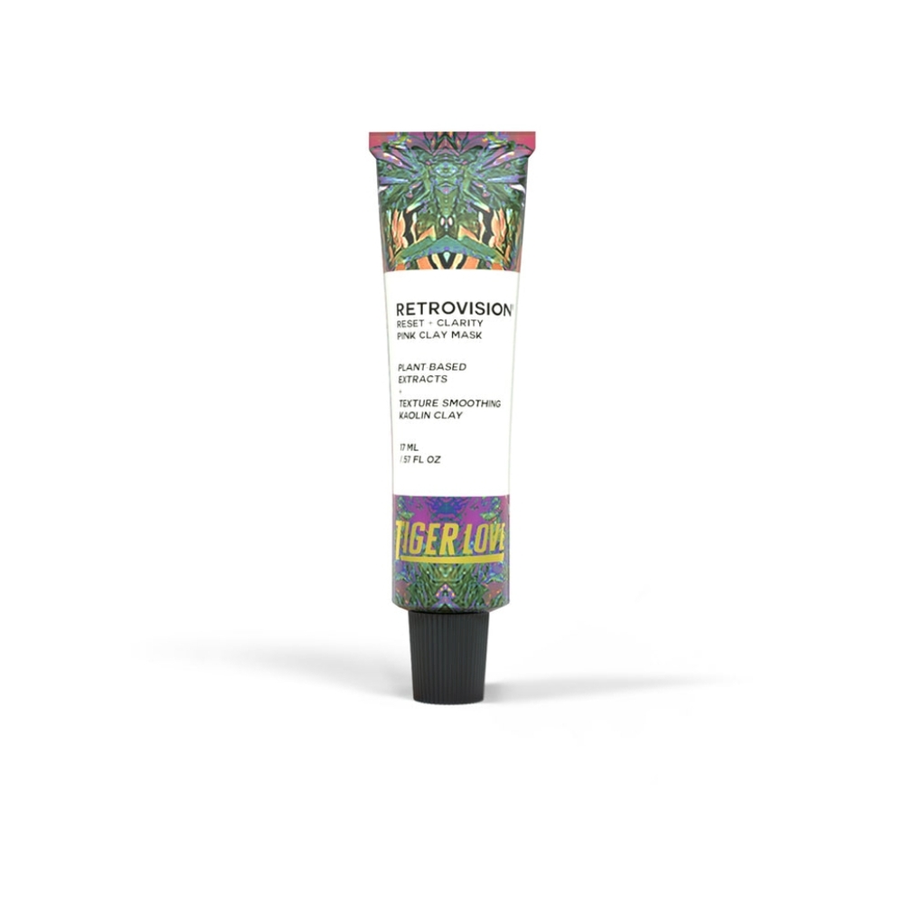 Tiger Love Retrovision Reset + Clarity Pink Clay Mask